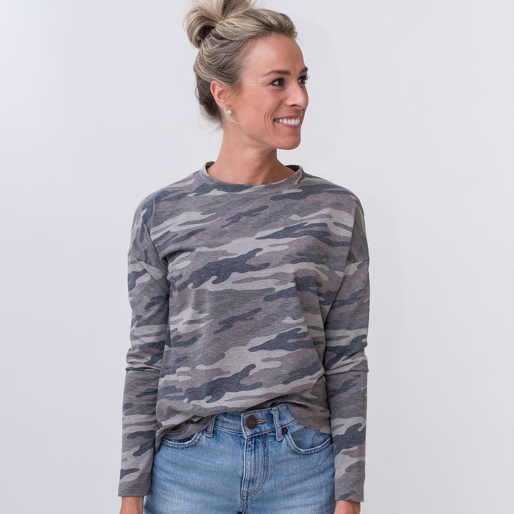 Camo Long Sleeve Tee